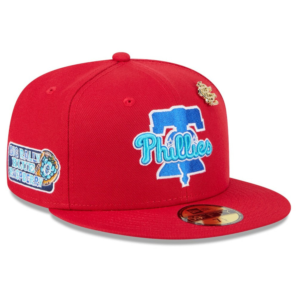Philadelphia Phillies 2025 Big League Chew 59FIFTY Fitted Hat - Red | New Era