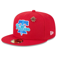 Philadelphia Phillies 2025 Big League Chew 59FIFTY Fitted Hat - Red | New Era