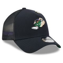 Boston Red Sox 2025 Big League Chew A-Frame 9FORTY Adjustable Trucker Hat - Navy | New Era