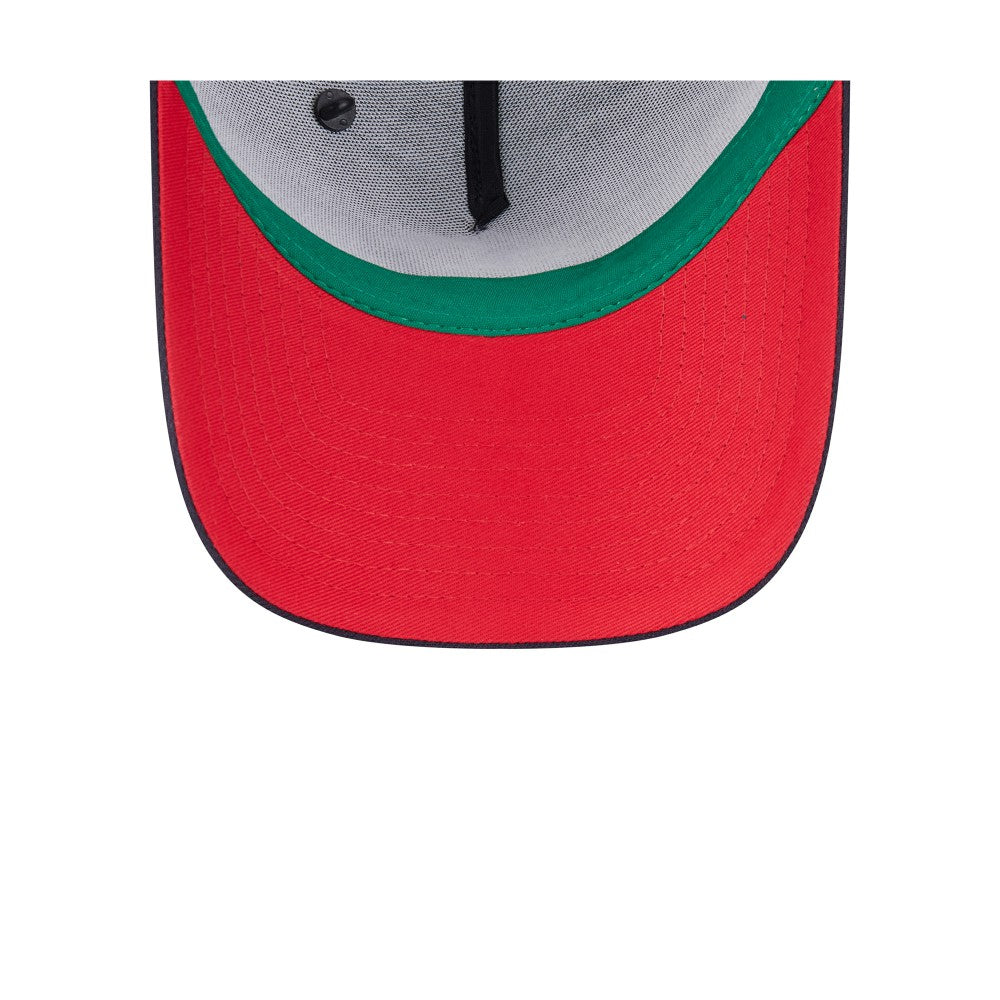 Cleveland Guardians 2025 Big League Chew A-Frame 9FORTY Adjustable Trucker Hat - Navy | New Era