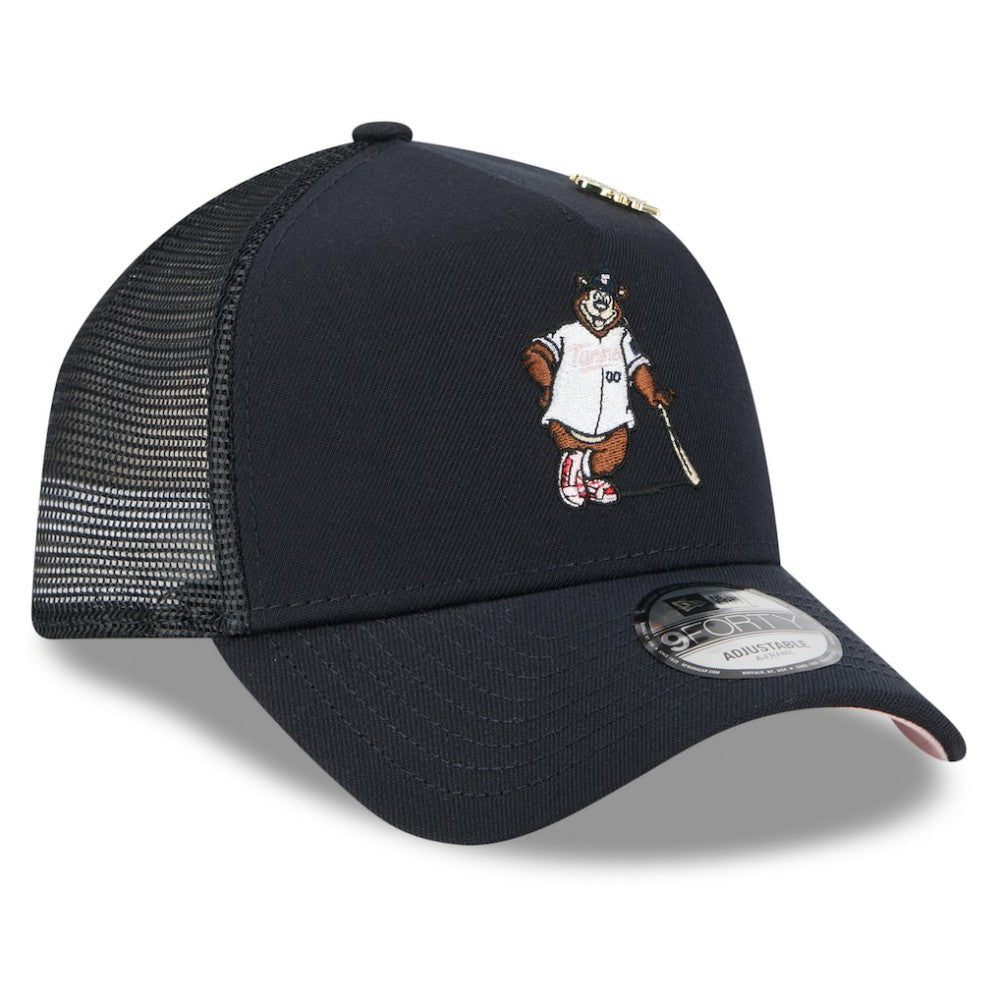 Minnesota Twins 2025 Big League Chew A-Frame 9FORTY Adjustable Trucker Hat - Navy | New Era