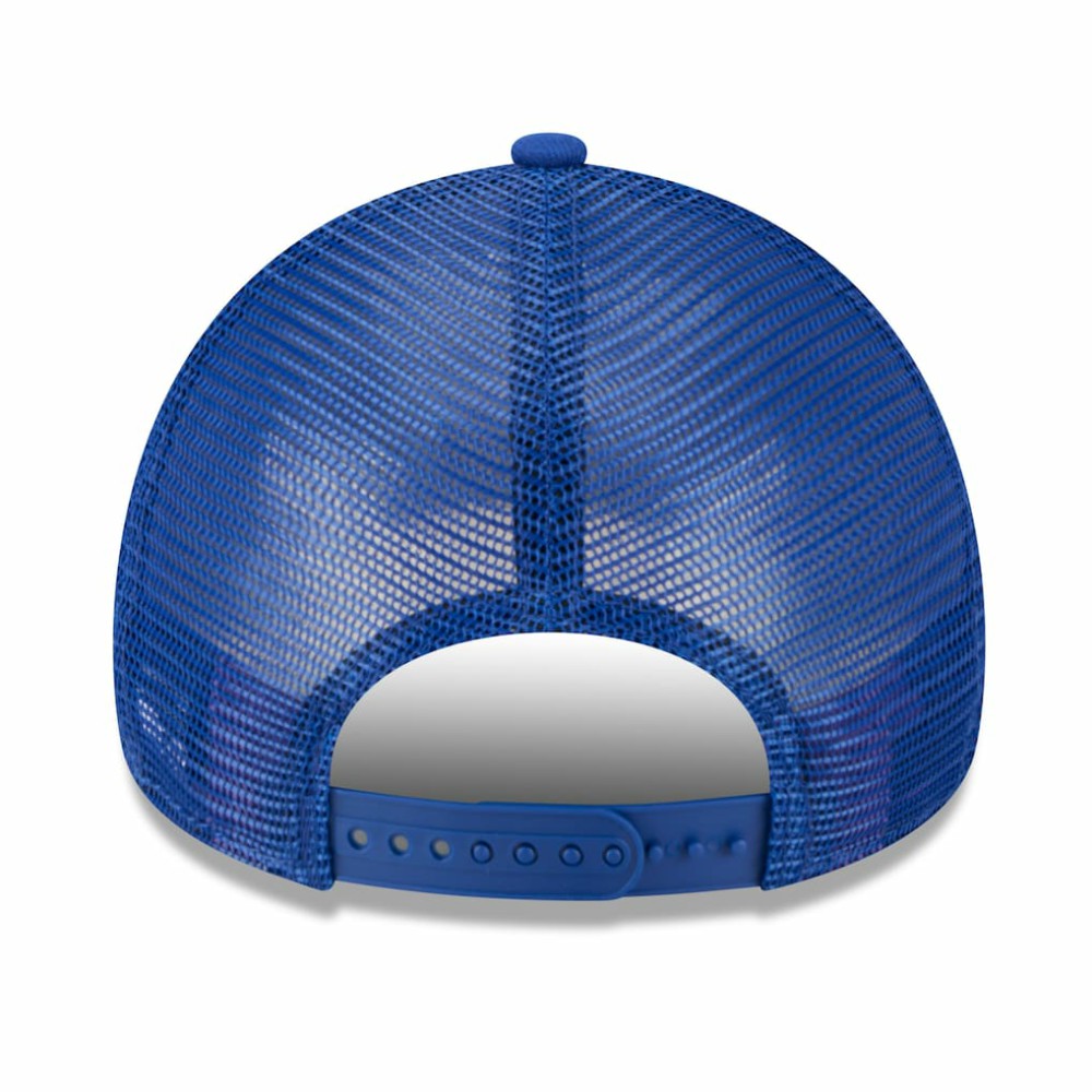 New York Mets 2025 Big League Chew A-Frame 9FORTY Adjustable Trucker Hat - Royal | New Era