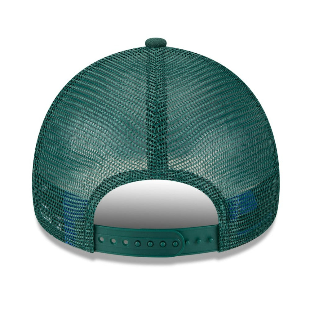 Athletics 2025 Big League Chew A-Frame 9FORTY Adjustable Trucker Hat - Green | New Era