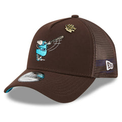 San Diego Padres 2025 Big League Chew A-Frame 9FORTY Adjustable Trucker Hat - Brown | New Era