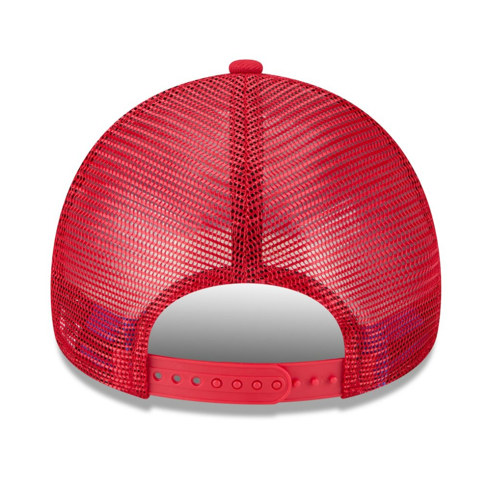 St. Louis Cardinals 2025 Big League Chew A-Frame 9FORTY Adjustable Trucker Hat - Red | New Era