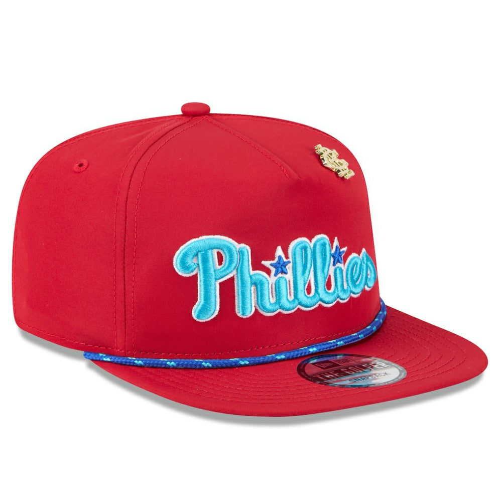 Philadelphia Phillies 2025 Big League Chew Golfer Snapback Hat - Red | New Era