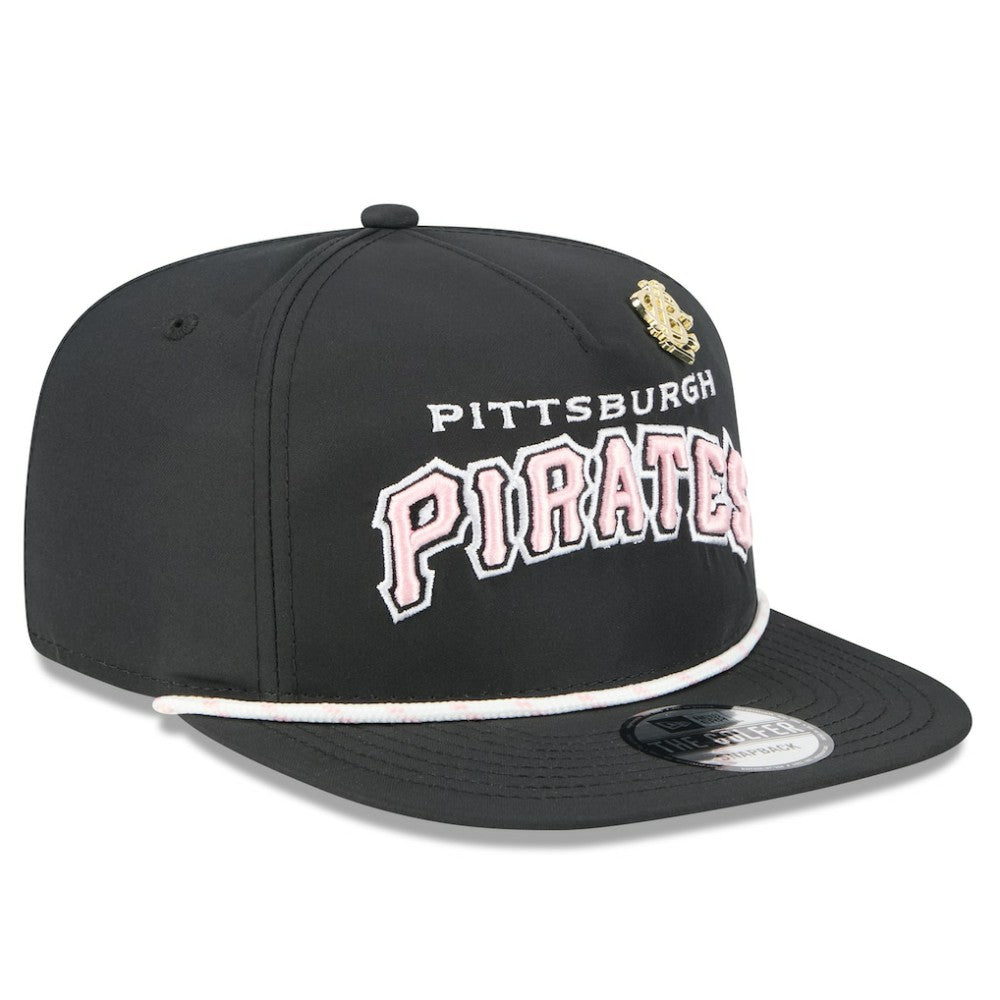 Pittsburgh Pirates 2025 Big League Chew Golfer Snapback Hat - Black | New Era