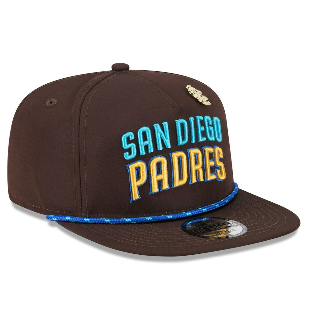 San Diego Padres 2025 Big League Chew Golfer Snapback Hat - Brown | New Era