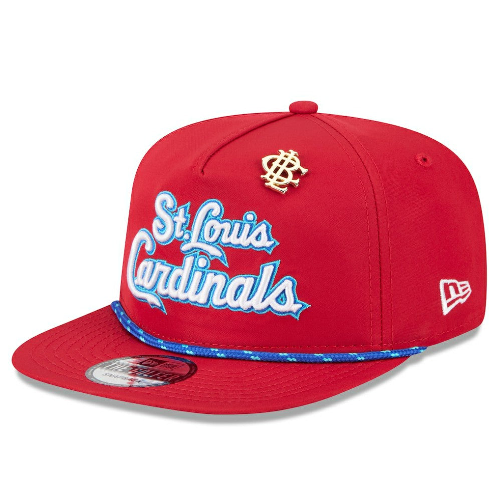St. Louis Cardinals 2025 Big League Chew Golfer Snapback Hat - Red | New Era
