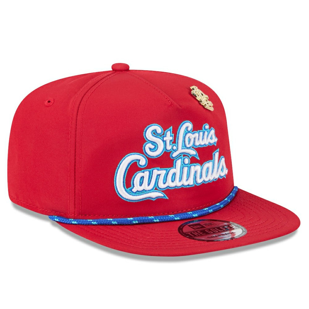 St. Louis Cardinals 2025 Big League Chew Golfer Snapback Hat - Red | New Era