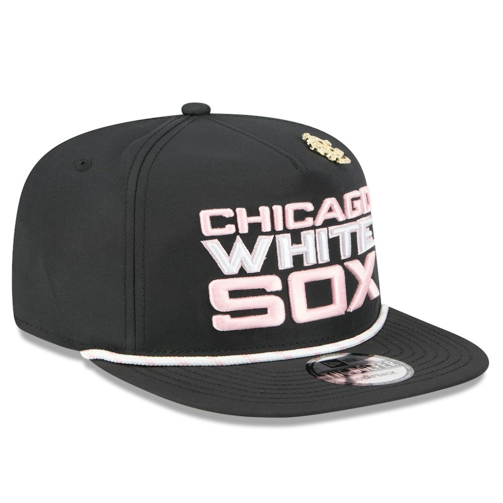 Chicago White Sox 2025 Big League Chew Golfer Snapback Hat - Black | New Era