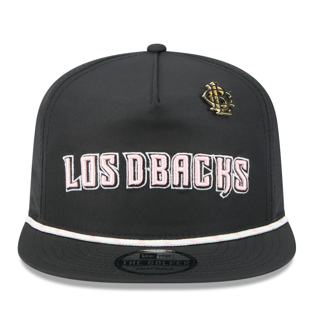 Arizona Diamondbacks 2025 Big League Chew Golfer Snapback Hat - Black | New Era