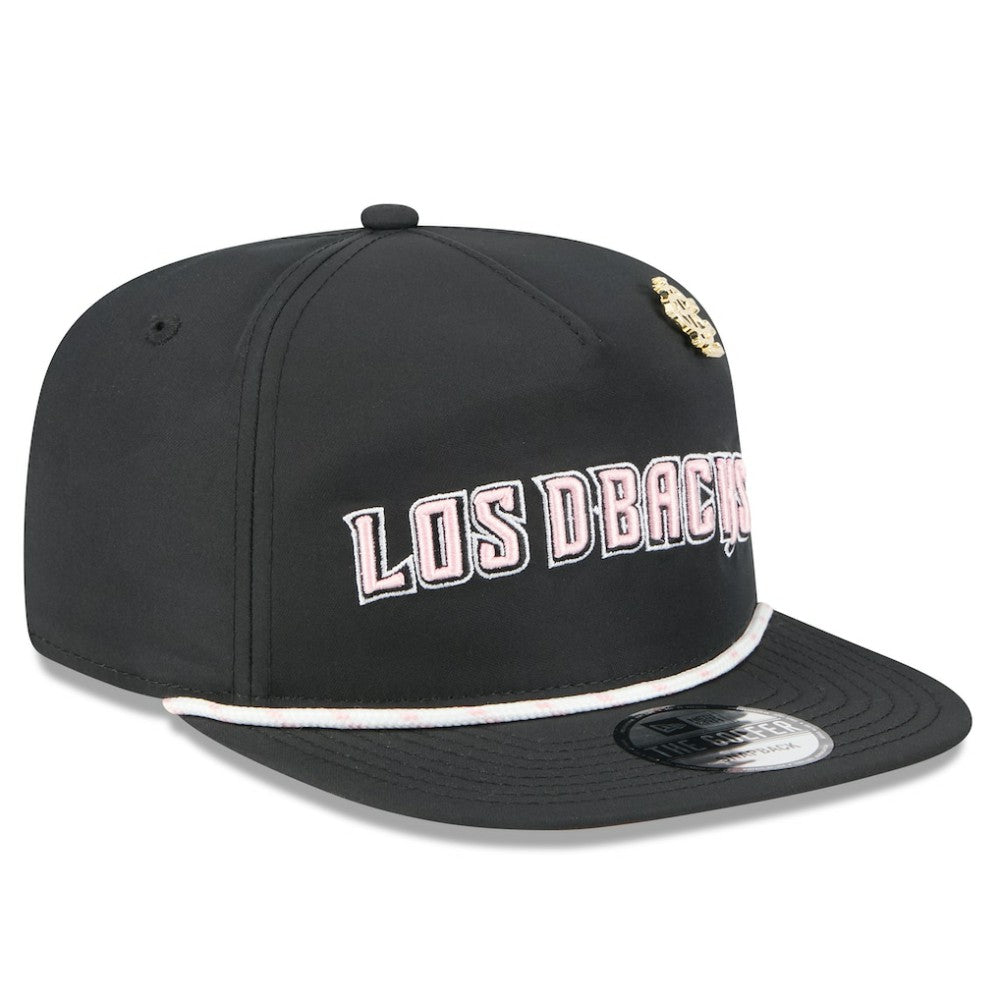 Arizona Diamondbacks 2025 Big League Chew Golfer Snapback Hat - Black | New Era