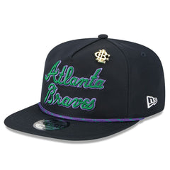 Atlanta Braves 2025 Big League Chew Golfer Snapback Hat - Navy | New Era