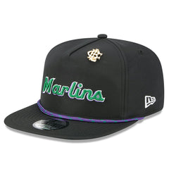 Miami Marlins 2025 Big League Chew Golfer Snapback Hat - Black | New Era