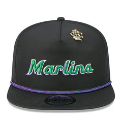 Miami Marlins 2025 Big League Chew Golfer Snapback Hat - Black | New Era