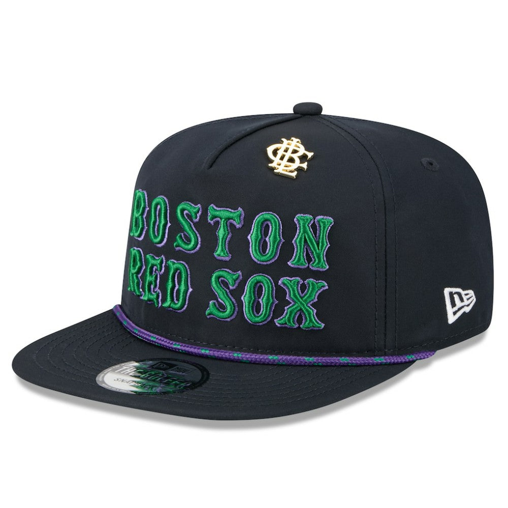 Boston Red Sox 2025 Big League Chew Golfer Snapback Hat - Navy | New Era
