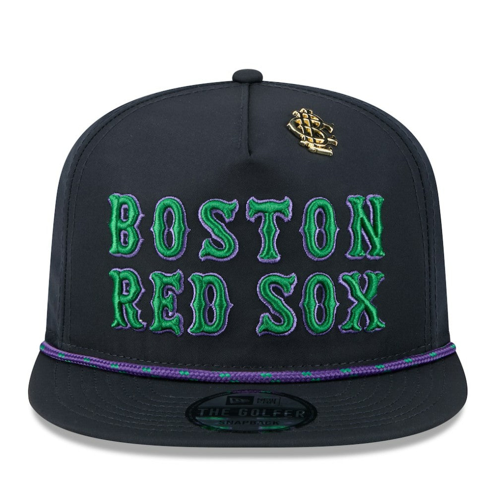 Boston Red Sox 2025 Big League Chew Golfer Snapback Hat - Navy | New Era