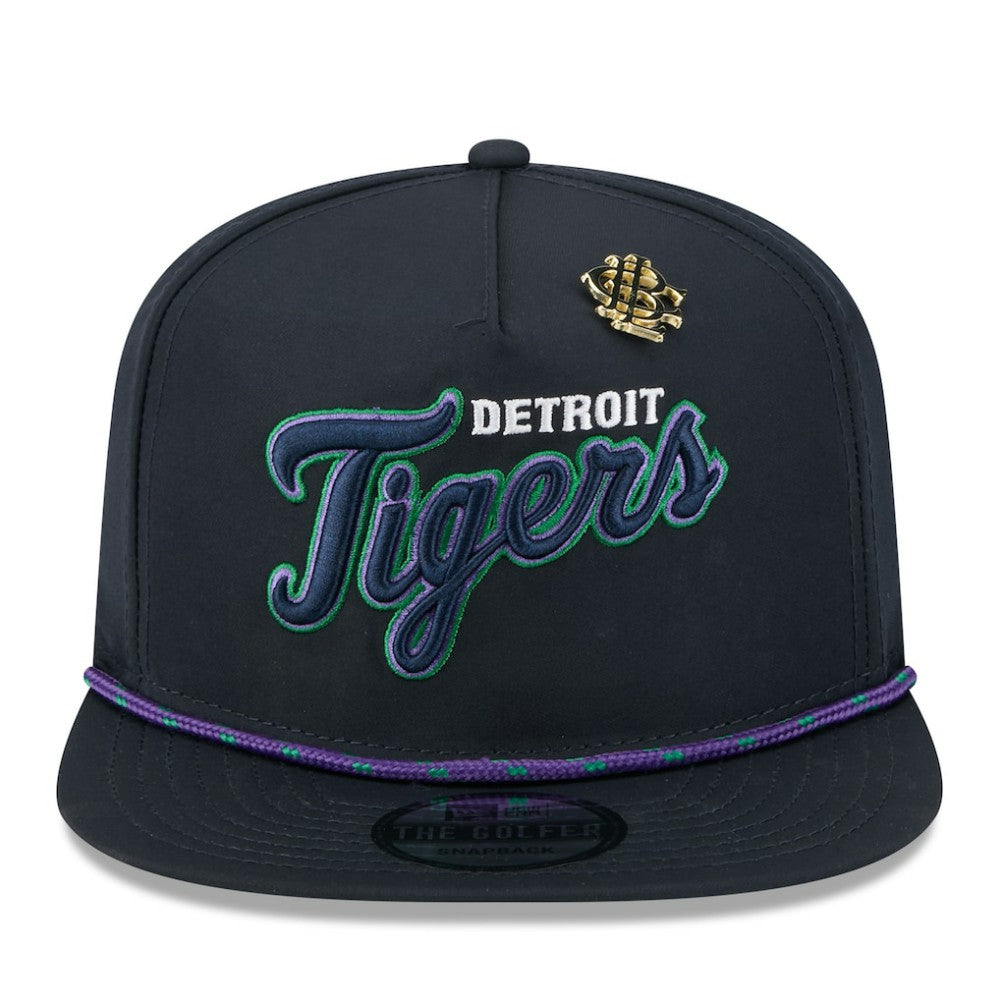 Detroit Tigers 2025 Big League Chew Golfer Snapback Hat - Navy | New Era