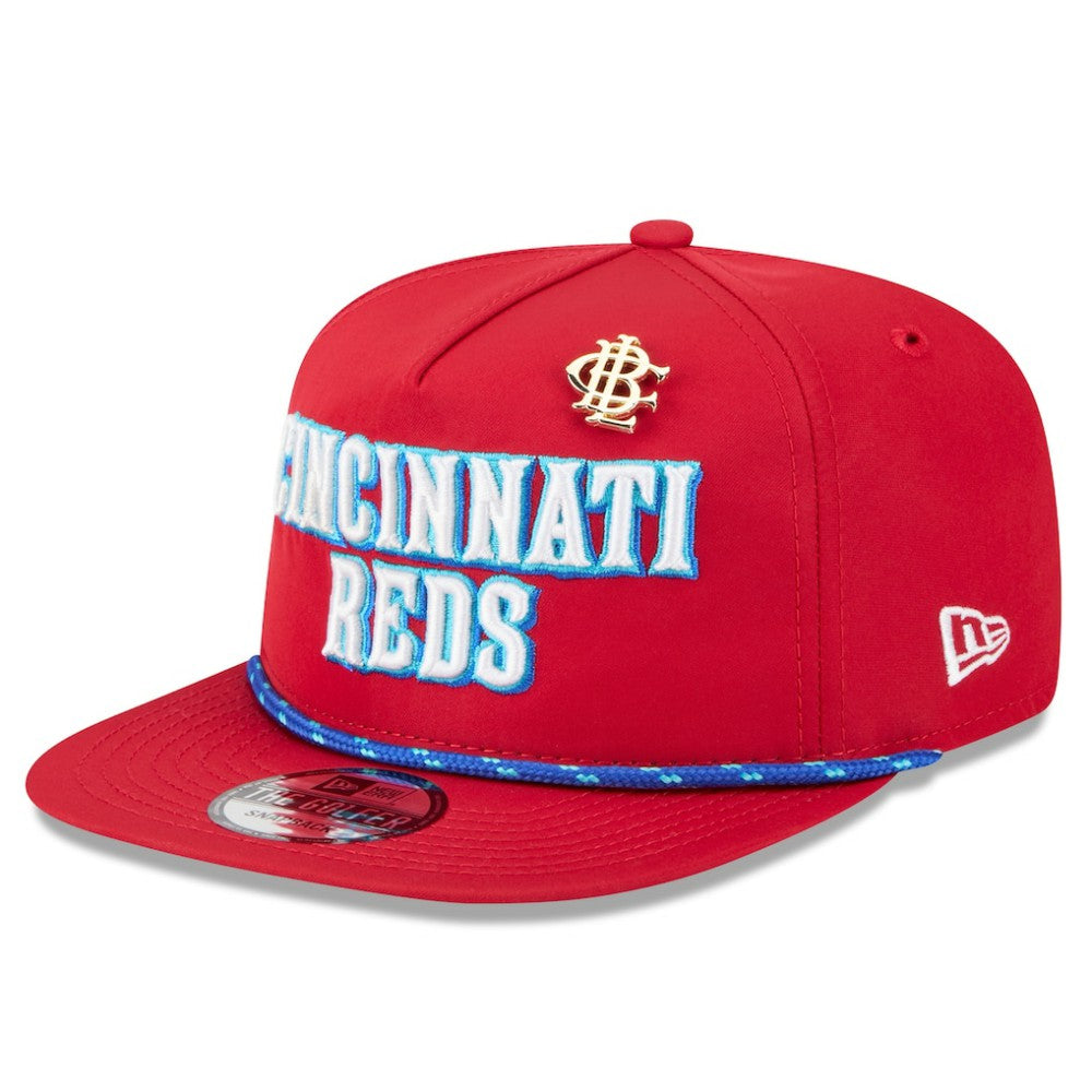 Cincinnati Reds 2025 Big League Chew Golfer Snapback Hat - Red | New Era