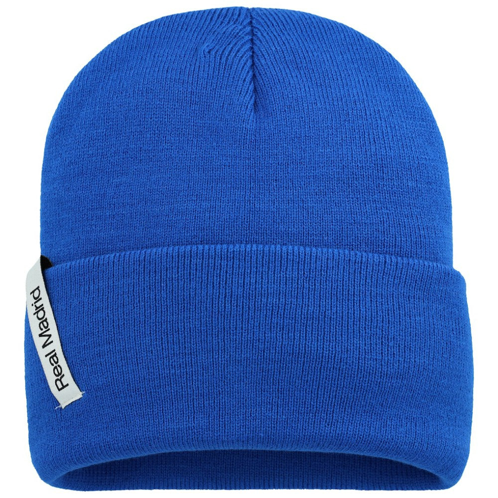 Real Madrid Sport Design Sweden Mountain Cuffed Knit Hat - Royal sale