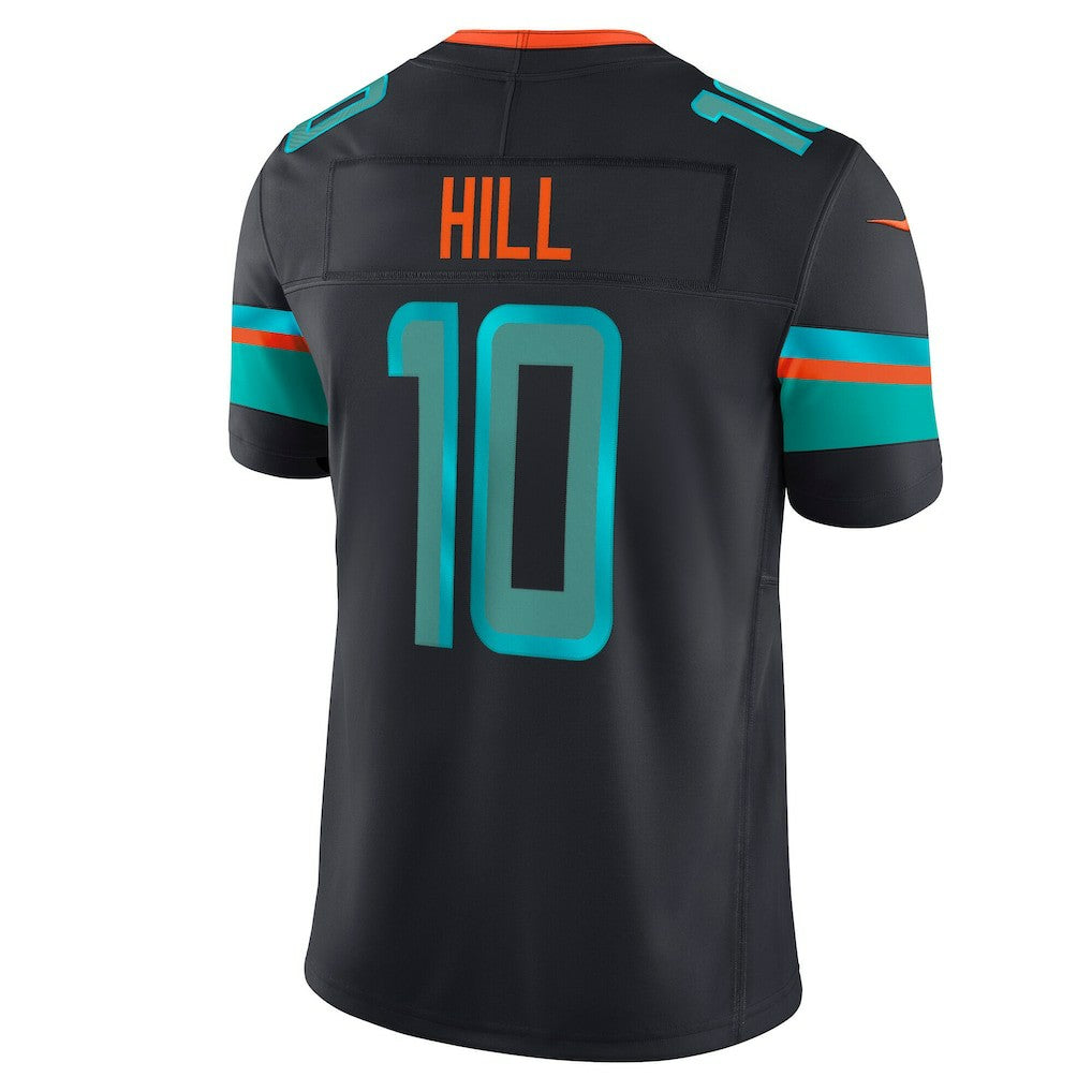 Tyreek Hill Miami Dolphins 2025 Rivalries Collection Limited Jersey - Pitch Blue | Nike discount