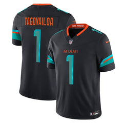 Tua Tagovailoa Miami Dolphins 2025 Rivalries Collection Limited Jersey - Pitch Blue | Nike on sale