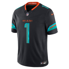 Tua Tagovailoa Miami Dolphins 2025 Rivalries Collection Limited Jersey - Pitch Blue | Nike on sale