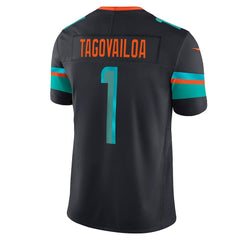 Tua Tagovailoa Miami Dolphins 2025 Rivalries Collection Limited Jersey - Pitch Blue | Nike on sale