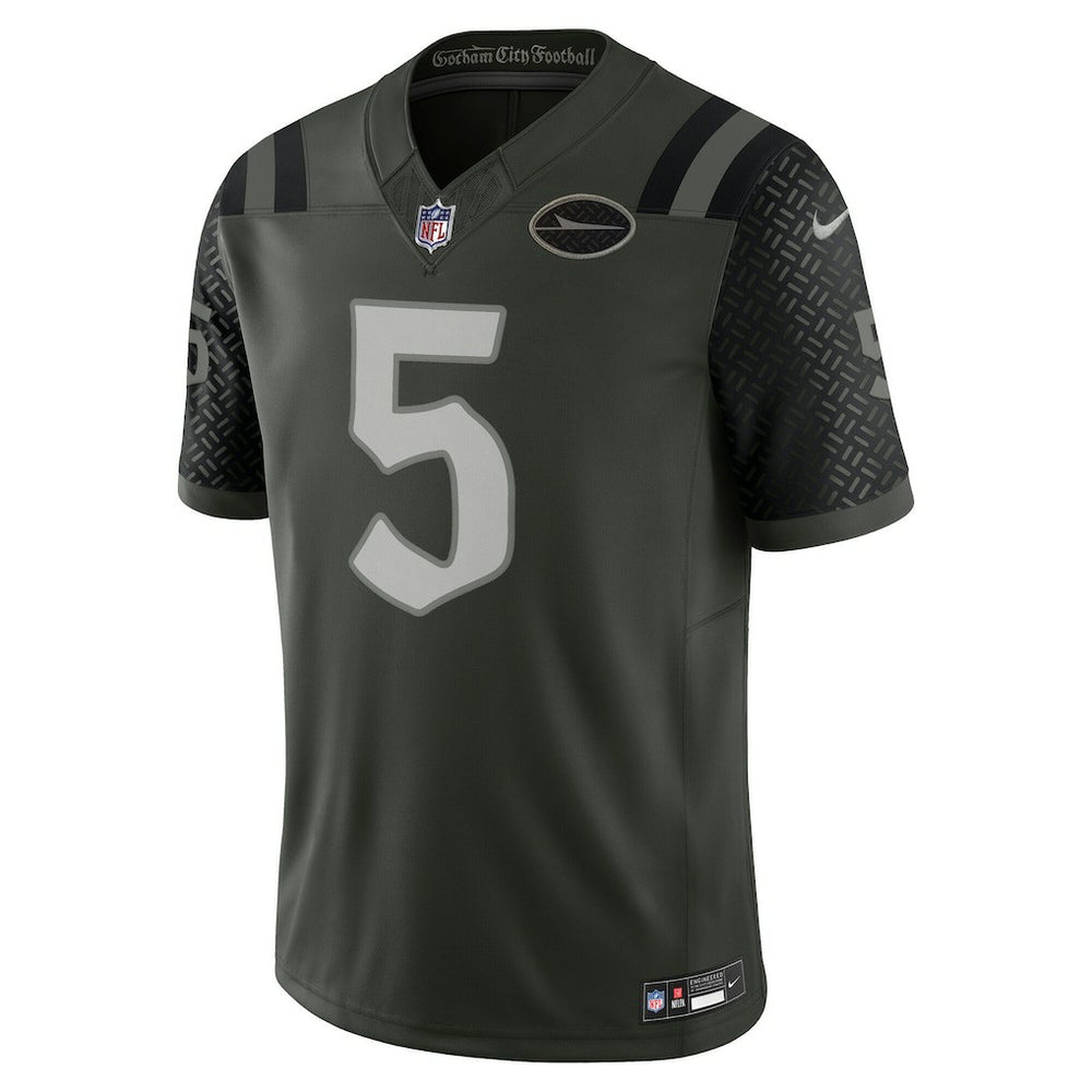 Garrett Wilson New York Jets 2025 Rivalries Collection Limited Jersey - Gotham Green | Nike on sale