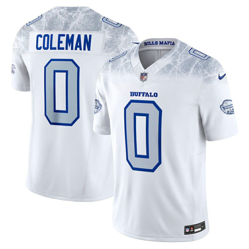 Keon Coleman Buffalo Bills 2025 Rivalries Collection Limited Jersey - White | Nike for sale