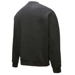 Los Angeles Lakers Black Out Collection Snow Washed Vintage Logo Pullover Sweatshirt - Black | Mitchell & Ness online