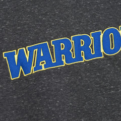 Golden State Warriors Black Out Collection Snow Washed Vintage Logo Pullover Sweatshirt sale - Black | Mitchell & Ness discount