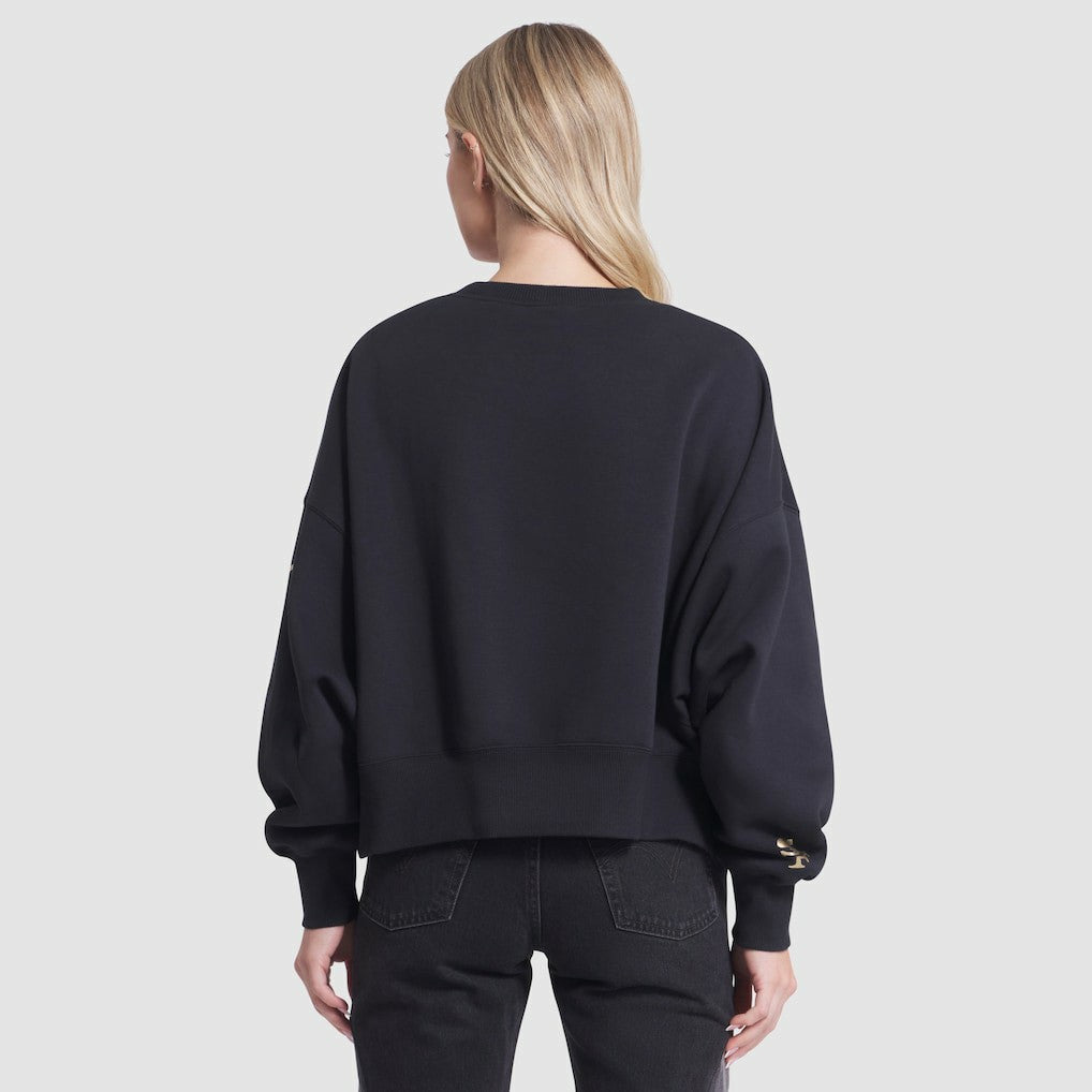 San Francisco 49ers Women's 2025 Rivalries Collection Oversized Phoenix Fleece Sweatshirt - Black | Nike discount