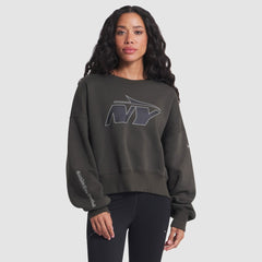 New York Jets Women's 2025 Rivalries Collection Oversized Phoenix Fleece Sweatshirt - Gotham Green | Nike cheap