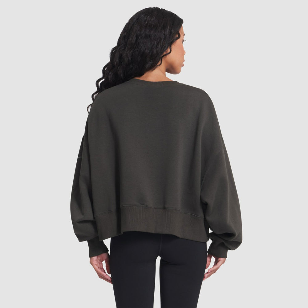 New York Jets Women's 2025 Rivalries Collection Oversized Phoenix Fleece Sweatshirt - Gotham Green | Nike cheap