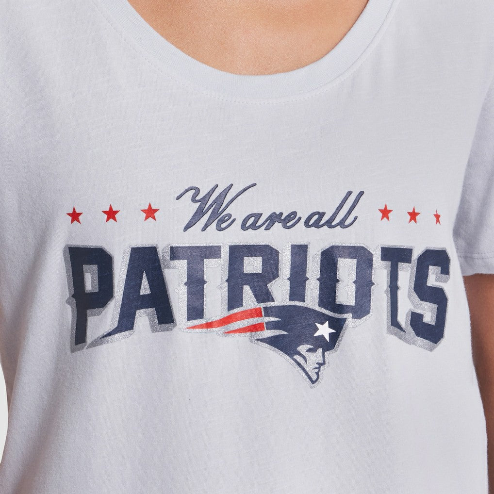 New England Patriots Women's 2025 Rivalries Collection Slub Dri-FIT T-Shirt - Silver | Nike outlet