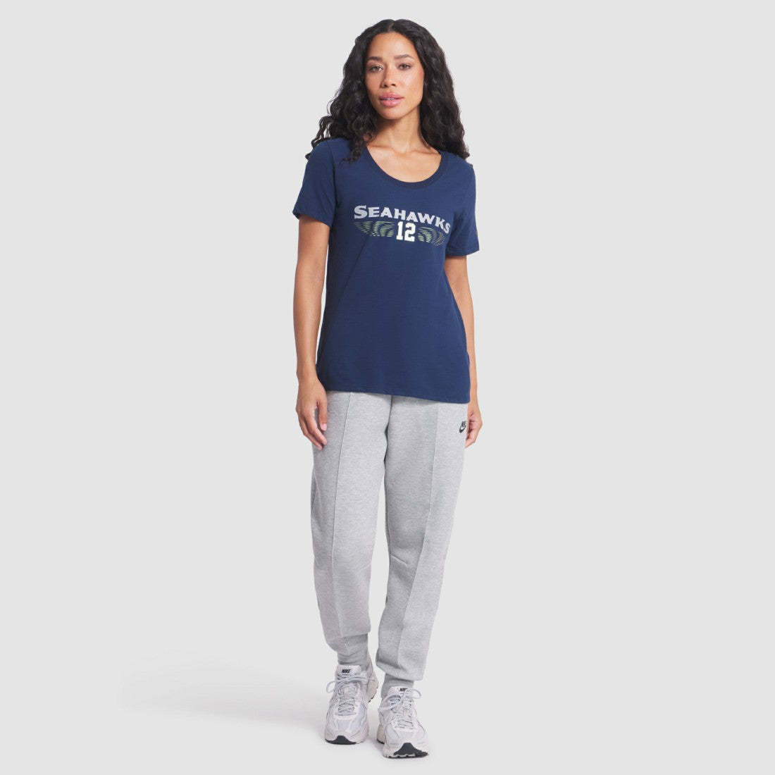 Seattle Seahawks Women's 2025 Rivalries Collection Slub Dri-FIT T-Shirt - College Navy | Nike outlet