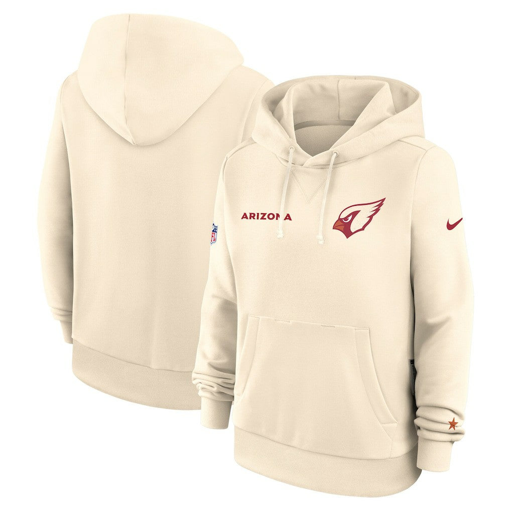 Arizona Cardinals Women's 2025 Rivalries Collection Standard Issue Sideline Dri-FIT Hoodie - Natural | Nike on sale