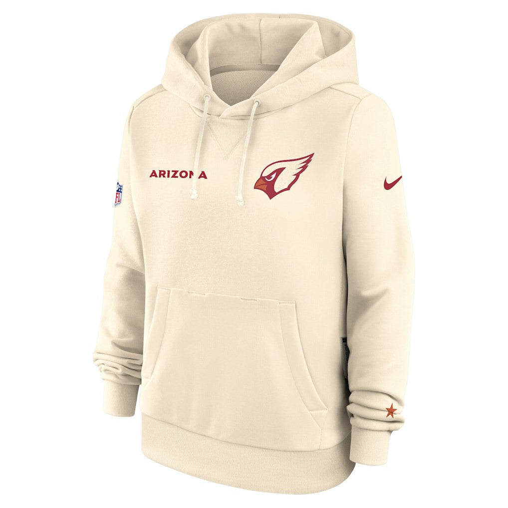 Arizona Cardinals Women's 2025 Rivalries Collection Standard Issue Sideline Dri-FIT Hoodie - Natural | Nike on sale