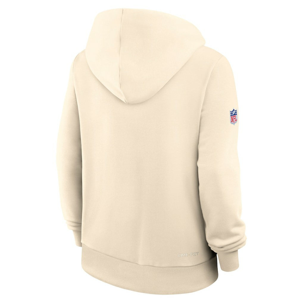 Arizona Cardinals Women's 2025 Rivalries Collection Standard Issue Sideline Dri-FIT Hoodie - Natural | Nike on sale