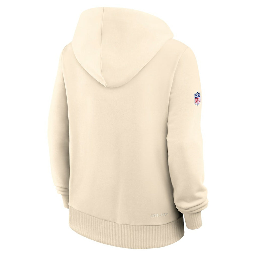 Arizona Cardinals Women's 2025 Rivalries Collection Standard Issue Sideline Dri-FIT Hoodie - Natural | Nike on sale
