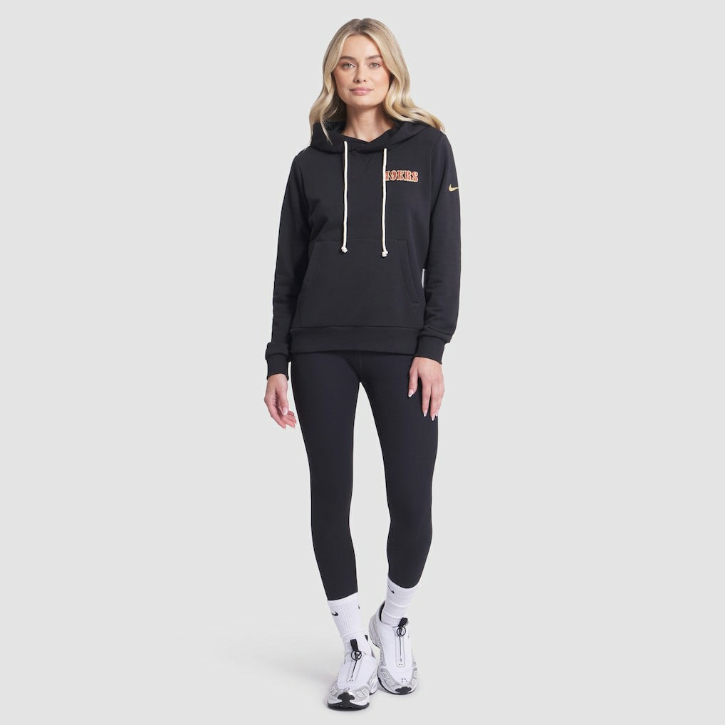 San Francisco 49ers Women's 2025 Rivalries Collection Standard Issue Sideline Dri-FIT Hoodie - Black | Nike discount