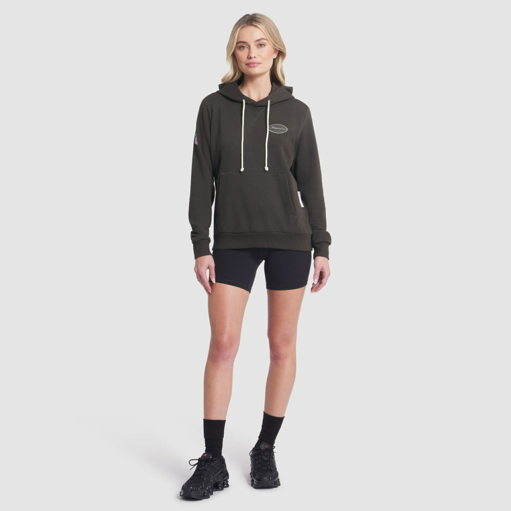 New York Jets Women's 2025 Rivalries Collection Standard Issue Sideline Dri-FIT Hoodie - Gotham Green | Nike sale
