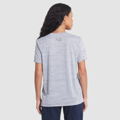 New England Patriots Women's 2025 Rivalries Collection Sideline Velocity Dri-FIT T-Shirt - Silver | Nike on sale
