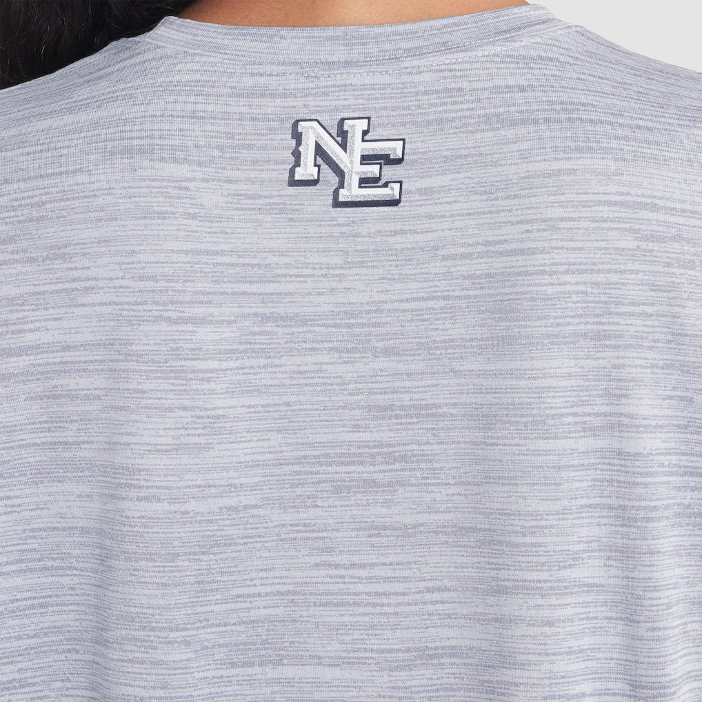 New England Patriots Women's 2025 Rivalries Collection Sideline Velocity Dri-FIT T-Shirt - Silver | Nike on sale