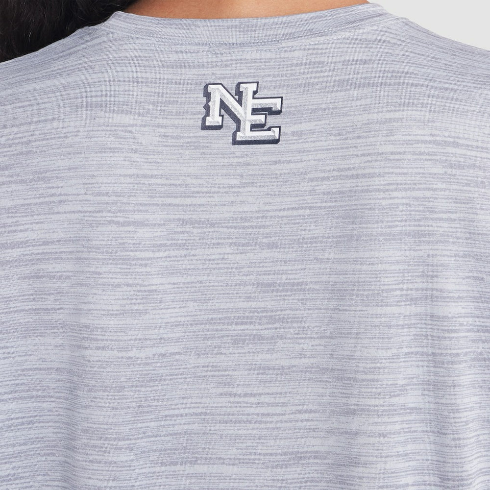New England Patriots Women's 2025 Rivalries Collection Sideline Velocity Dri-FIT T-Shirt - Silver | Nike on sale