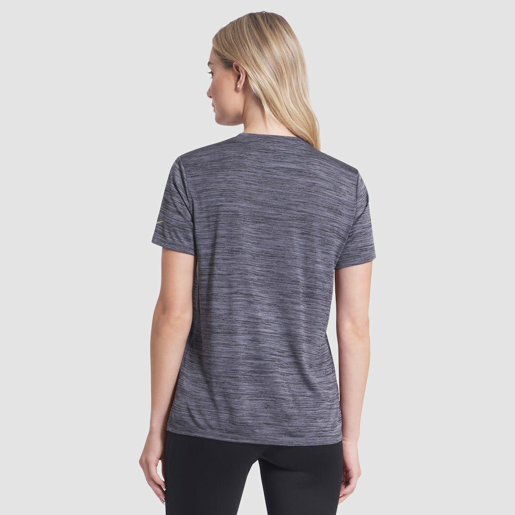 San Francisco 49ers Women's 2025 Rivalries Collection Sideline Velocity Dri-FIT T-Shirt - Heather Charcoal | Nike outlet
