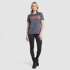 San Francisco 49ers Women's 2025 Rivalries Collection Sideline Velocity Dri-FIT T-Shirt - Heather Charcoal | Nike outlet