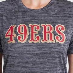 San Francisco 49ers Women's 2025 Rivalries Collection Sideline Velocity Dri-FIT T-Shirt - Heather Charcoal | Nike outlet